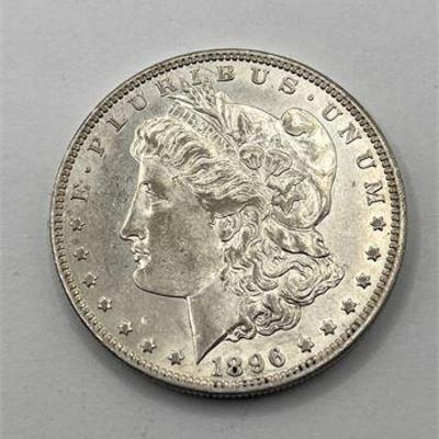 Lot 351  
1896-O Morgan Dollar Coin
