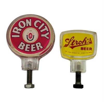 Lot 042  
Vintage Beer Tap Handles, Set Of Two