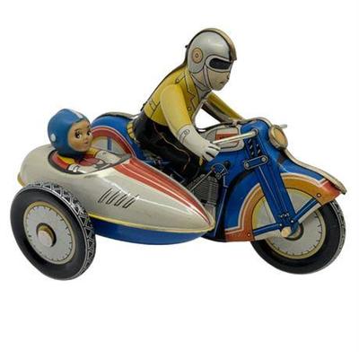 Lot 037   
Collectible Vintage Tin Car Toys, Set Of Four (4)