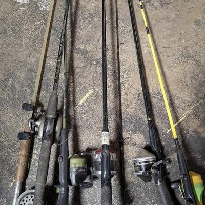 Collection Of Fishing Rods