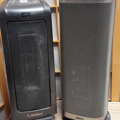 2pc Small Blown Air Space Heaters