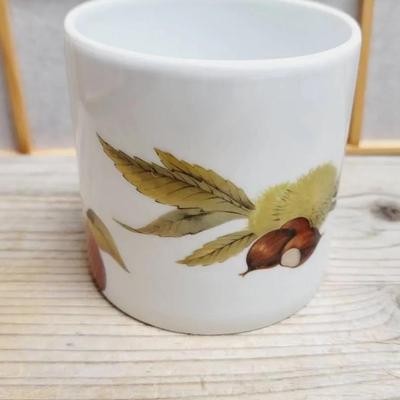 Royal Worcester Evesham Jar Porcelain 