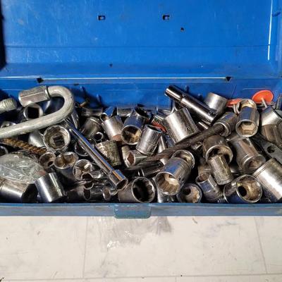 Sockets and Bits Assorted Tool Box Replacement Lot