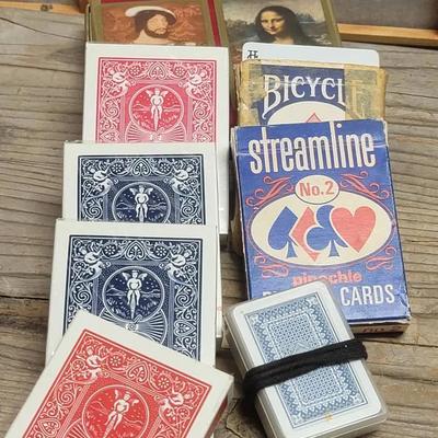Playing Cards Lot of Mixed Decks - Vintage 