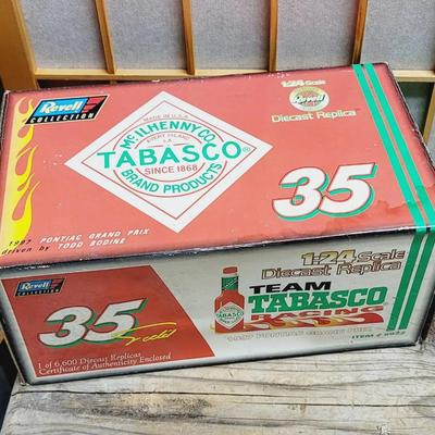 Tabasco Die Cast Metal 1997 Pontiac Grand Prix Car with COA
