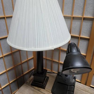 Two Piece Table Lamps - Desk and Decorative - No Shipping