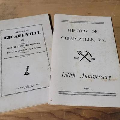 History Of Girardville PA 2 Books