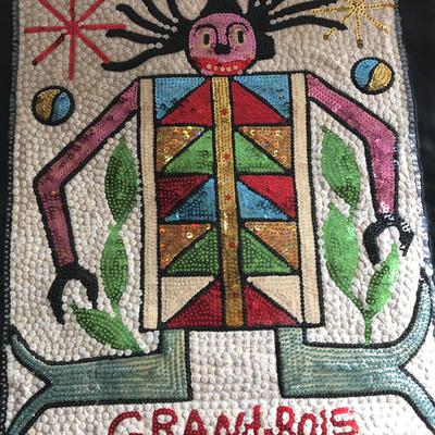 Embellished Grand Bois Wall Hanging