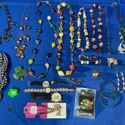 Costume Jewelry With Disney Watches And More 