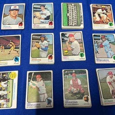 1973 Topps Baseball Cards incl. Fergie Jenkins, Bill Robinson, Buddy Bell (CVO578)