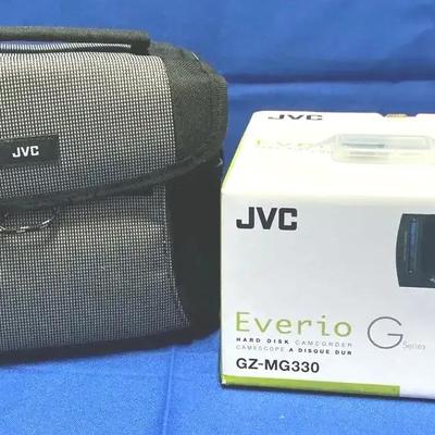 JVC Everio GZ-MG330 Hard Disk Camcorder Blue New in Box