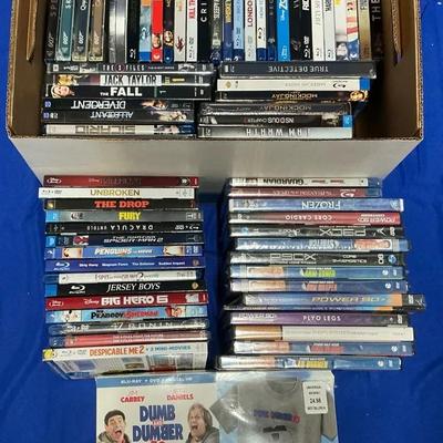 Assorted DVDs & Blu-Rays (CVO556)