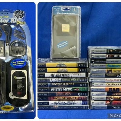 PSP Playstation Portable Games, Videos, & Screen Protectors