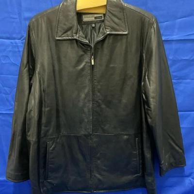Evolution Comstock Black Leather Jacket Mens XXL