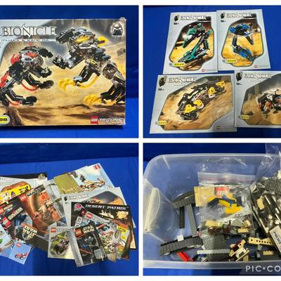 Lego Bionicle & More Incomplete Sets, Manuals, Pieces, Etc.