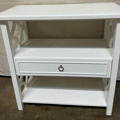 White Entry Way Table