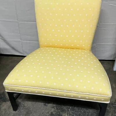 Yellow Double Wide Base Chair 