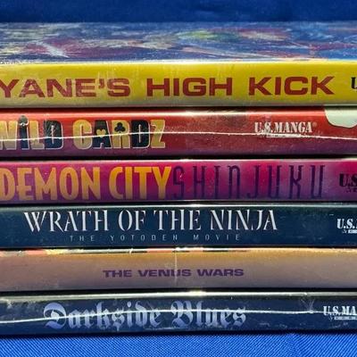 Retro Anime DVDs Ayane's High Kick, Wild Cardz, Demon City Shinjiku, & More