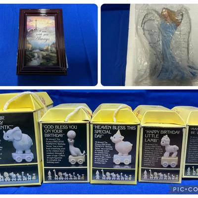 Precious Moments Birthday Train, Bradford Thomas Kinkade Holy Land Cross, Hamilton Angel Frame