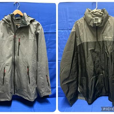 Apricoat Adventure Jacket Mens XXXL NWT & Columbia Windbreaker 5XL Tall