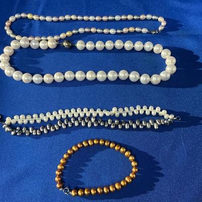 Sterling Silver Pearl Jewelry Including Honora 