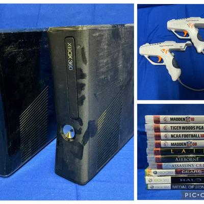 XBox 360 Consoles, XBox 360 & PS3 Games, Sega Dreamcast Mad Catz Guns