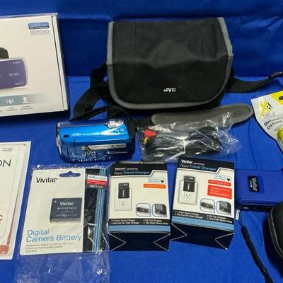 JVC Everio, Minolta, & Vivitar Camcorders & Accesories