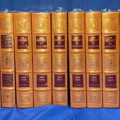 Easton Press The History of America Page Smith vols 1-16 SEALED