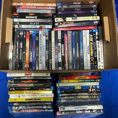 Assorted DVDs & Blu-Rays (CVO557)