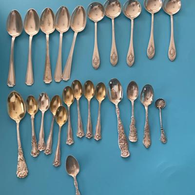 Small Sterling Silver Spoon Collection