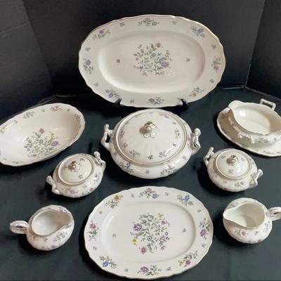 Franconia Millefleur China Set Serving Ware