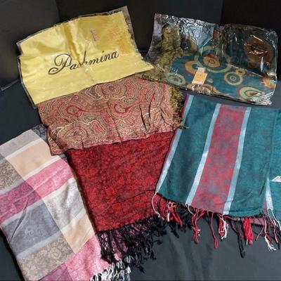 Collection of Pashmina Style Scarves