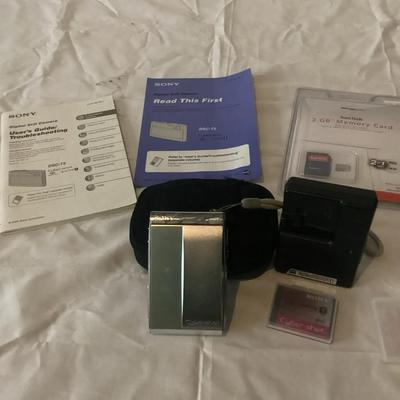 Sony Cyber Shot DSC-T5 Digital Camera