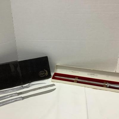 Carvel Hall Carving Set & Berber Blades Sharpener