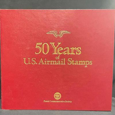 50 Years U.S. Airmail Stamps