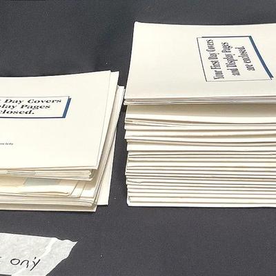 First Day Covers And Display Pages Stamps