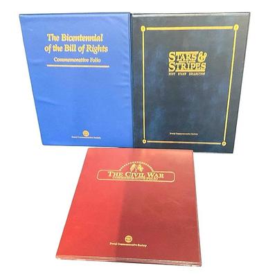 Stars And Stripes, Bicenntial, Civil War Stamp Books