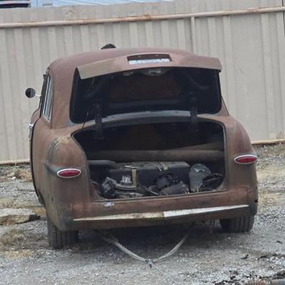 1951 Ford 2 door  rolling body with extra parts