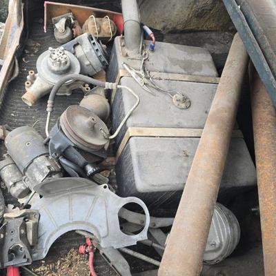 1951 Ford 2 door  rolling body with extra parts