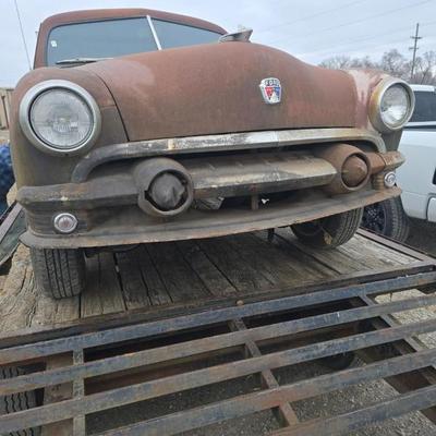1951 Ford 2 door  rolling body with extra parts