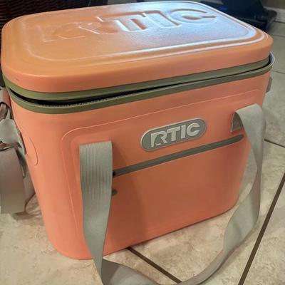 RTIC Ultra-Tough Soft Cooler Coral Color 