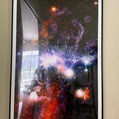 Framed Astrophotography Print – “Violent Conditions of the Milky Way”