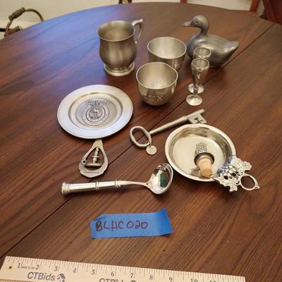 Vintage Pewter Barware & Tabletop Collection