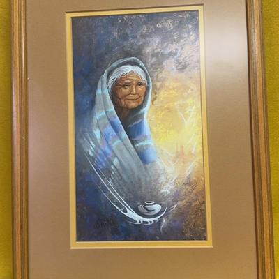 Framed Susan Allen ’85 Portrait Print – Katherine Bernard Galleries”)