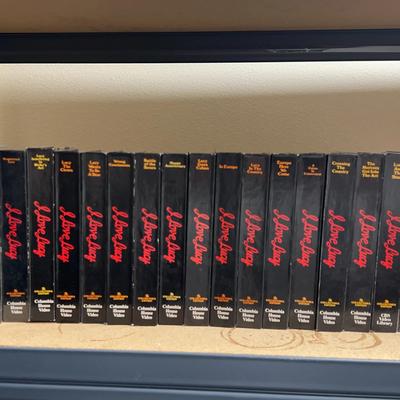 Collection of 20 “I Love Lucy" television series VHS tapes
