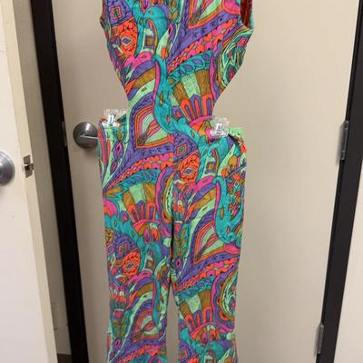 Halter Pantsuit 1960-1970s SZ S