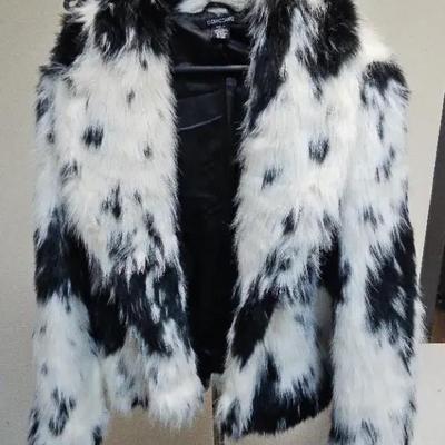 Luciano Dantè Faux Fur Coat SZ L