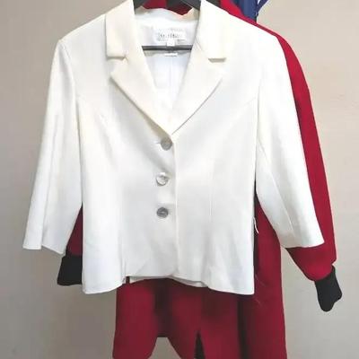 White House/Black Market Blazer/Jonathan Stevens Red Jacket