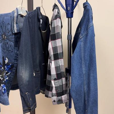 Vans and Denim Jackets SZ S