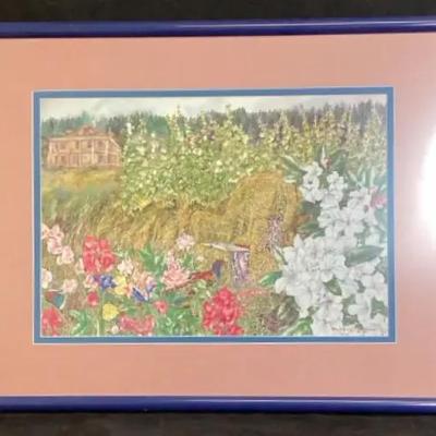 Jean Ann v. H. Fleischfresser Painting c 1991